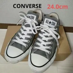 CONVERSE ALL STAR グレー スニーカー　24.0cm