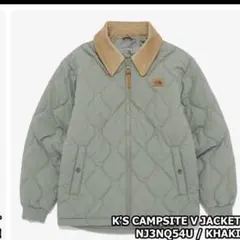 K'S CAMPSITE V JACKET カーキ 140