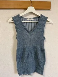 MOUSSY リブニット タンクトップのサムネイル