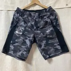 ★送料無料 NIKE ナイキ NFTB ハーフパンツ L 迷彩 中古美品★