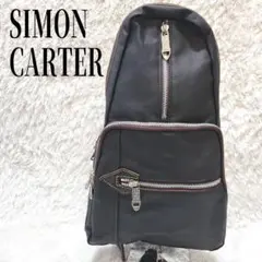 クロスボディ ナイロン ボディバッグ 斜め掛けバッグ SIMON CARTER