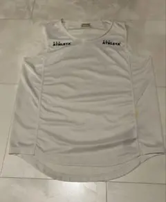 ATHLETA ホワイト ノースリーブ シャツ S