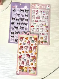 サンリオステッカーセット ② 3点セット ボンボンドロップシール