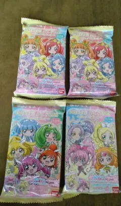 にふぉるめーしょん プリキュアオールスターズ シールウエハース3　◯４点セット