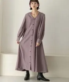 KBFロングワンピース パープル