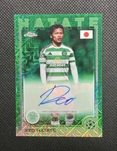 Topps UEFA Japan Edition 旗手怜央 Auto 直筆サイン
