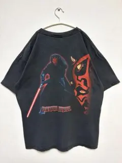 レア☆90s スターウォーズ EP1 ダースモール ヴィンテージ Tシャツ 墨