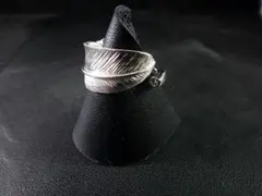 R*O様 値下げ ジャムホームメイド フェザー 羽 シルバーリング 13号