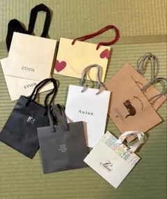 ショップ袋セット 8点