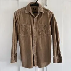 UNIQLO コーデュロイブラウンシャツ S