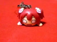 黒澤ルビィ ラブライブ サンシャイン ふわぷち 寝そべり ぬいぐるみ ラブライブ サンシャイン 寝そべりプチフィギュア ストラップ 黒澤ルビィ