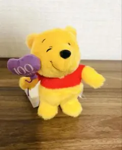 ☆新品☆くまのプーさん 100周年記念 マスコット ぬいぐるみ