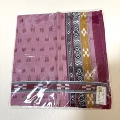 【新品】沖縄　ミンサー　テイサージ　ハンカチ