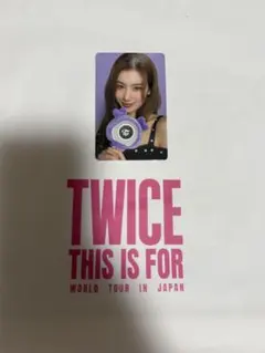 TWICE サナ　THIS IS FOR アプグレ　トレカ