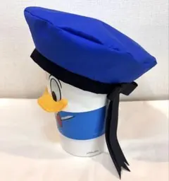 ドナルド風　ベレー帽　セーラー帽子 2025年最新ドナルド 帽子 ハンドメイドの人気アイテム - メルカリ