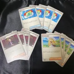 スタートデッキ100 ポケパッド カラスバ リーリエ 各4枚セット