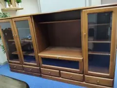 収納付き大型テレビボード 木製【引取り限定】石川県 収納付き大型テレビボード 木製【引取り限定】石川県 - メルカリ