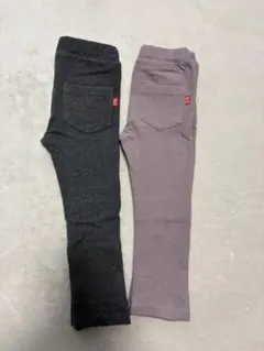 デビロック　ウルトラストレッチパンツ　2枚セット　100cm