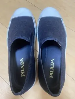 PRADA ダークブルー (紺)スニーカー