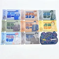 名探偵コナン モバイルステッカー 9枚 まとめ売り