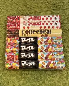 明治 ジャンボ マーブルチョコ・アポロチョコレート 6本セット まとめ