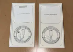 iPhone 13、14 空箱　Lightningケーブル付