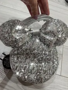 シルバースパンコール ミニー　ショルダーバッグ　ディズニーリゾート
