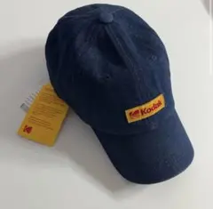 【新品タグ付き】コダック デニムボールキャップ