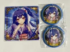 白猫プロジェクト ノア コースター 缶バッジ セット売り
