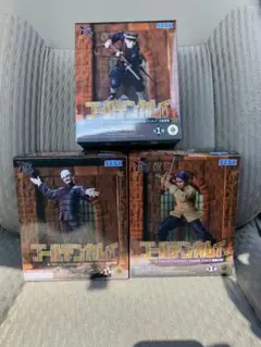 ゴールデンカムイ XrossLink フィギュア 鶴見中尉 鯉登少尉 月島軍曹