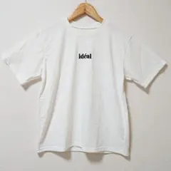 【未使用】GRL◆ロゴ刺繍Tシャツpm147◆オフホワイト Lサイズ