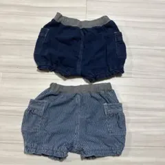 無印良品 ショートパンツ かぼちゃパンツ 2点セット 80