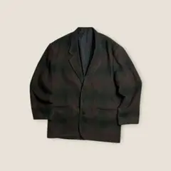 90s USA CITY STREETS オンブレチェックジャケット