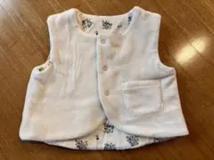 petit main リバーシブルベビーベスト 80cm