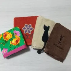 ウォッシュタオル 4枚まとめ売り