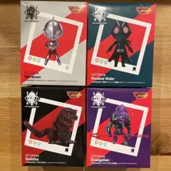 でふぉるむぷらす ウルトラマン 仮面ライダー ゴジラ エヴァンゲリオン