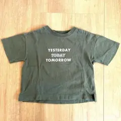 半袖　Tシャツ　カーキグリーンのサムネイル