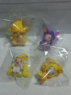 おジャ魔女どれみ　サンリオ　ポムポムプリン　マスコット　ミニチュア　フィギュア