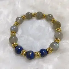 ❤️本日限り！❤️ラブラドライトブレスレット/ハンドメイド！
