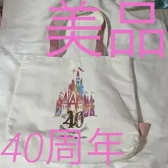 Disney 40周年 トートバッグ　美品