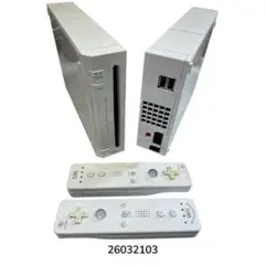 Wii 本体 RVL-001(JPN) ホワイト 2台セット リモコン2個付き