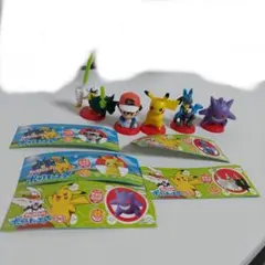 ポケモンチョコエッグ　サトシパートナーセット