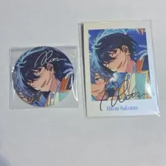 【新品】あんさんぶるスターズ 朔間凛月 10周年 缶バッジ ぱしゃっつ