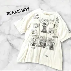 BEAMS BOY ポパイ プリントTシャツ　コラボのサムネイル