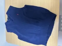 Polo by Ralph Lauren ネイビー Vネックベスト L