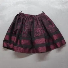 RED VALENTINO 美品 イタリア製 A1469 ミニスカート S バーのサムネイル