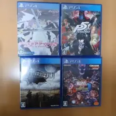 PS4ソフト4本、動作確認済み