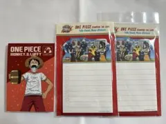 ワンピース ONE PIECE メモ帳 セット売り