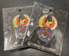 【2個セット】ポケモンセンター キョウト ロゴピンズ