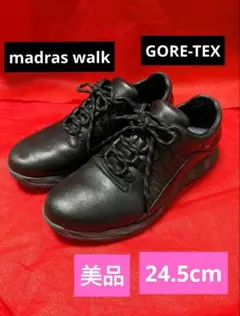 madras walk ミズノ GORE-TEX スニーカー レザー ブラック